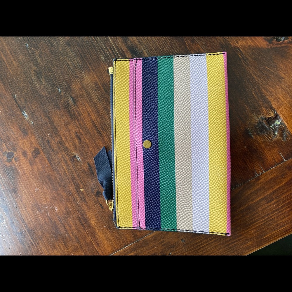Jcrew leather pouch